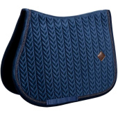 Schabracke Velvet Mini Pearls Marineblau Schabracke Velvet Mini Pearls Marineblau