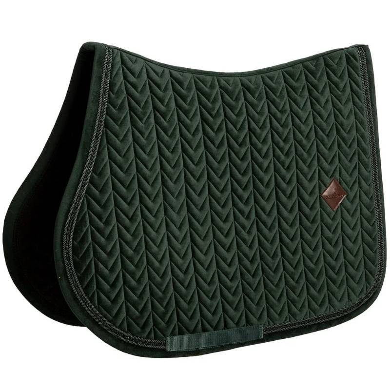 Schabracke Velvet Mini Pearls Grün