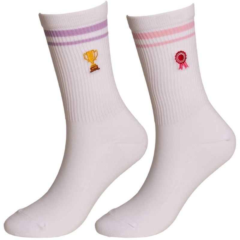 Socken Ribbon 2-pack Weiß
