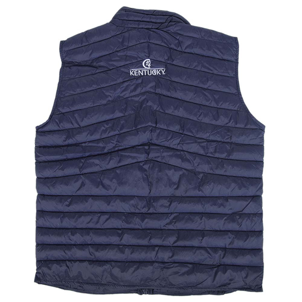 Reitweste Herren Klassisches Logo Marineblau