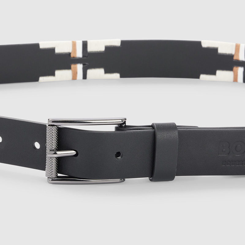 Gürtel Polo Signature Schwarz