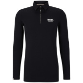 Funktionsshirt Elton Signature Stripe Polo Unisex Schwarz Funktionsshirt Elton Signature Stripe Polo Unisex Schwarz