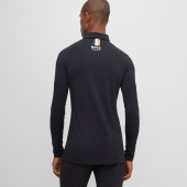 Funktionsshirt Elton Signature Stripe Polo Unisex Schwarz Funktionsshirt Elton Signature Stripe Polo Unisex Schwarz