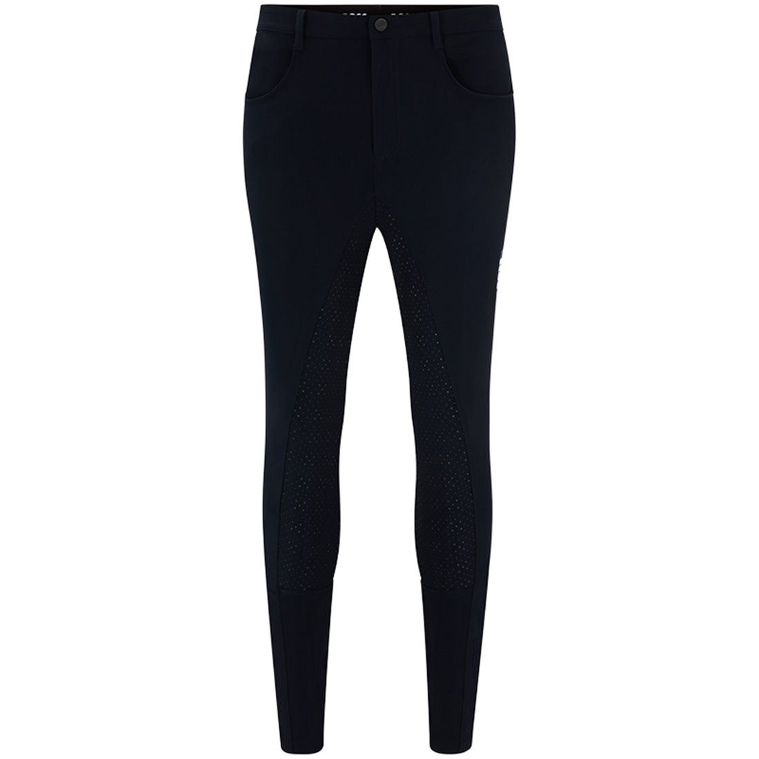 Herren Reithosen Jim Full Grip Schwarz