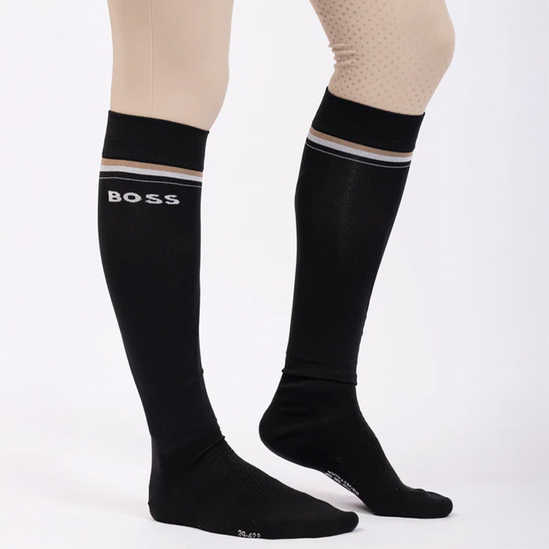Reitstrümpfe Classic Schwarz