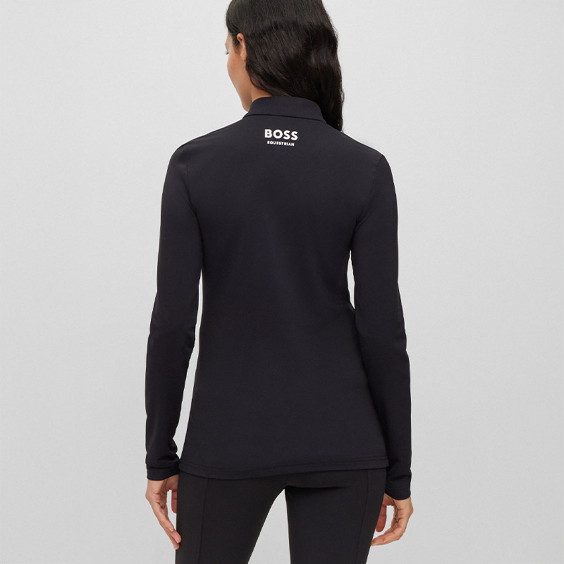 Funktionsshirt Lia Signature Stripe Schwarz
