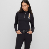 Funktionsshirt Lia Signature Stripe Schwarz Funktionsshirt Lia Signature Stripe Schwarz