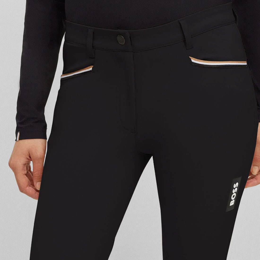Reithosen Hazel Knee Grip Schwarz