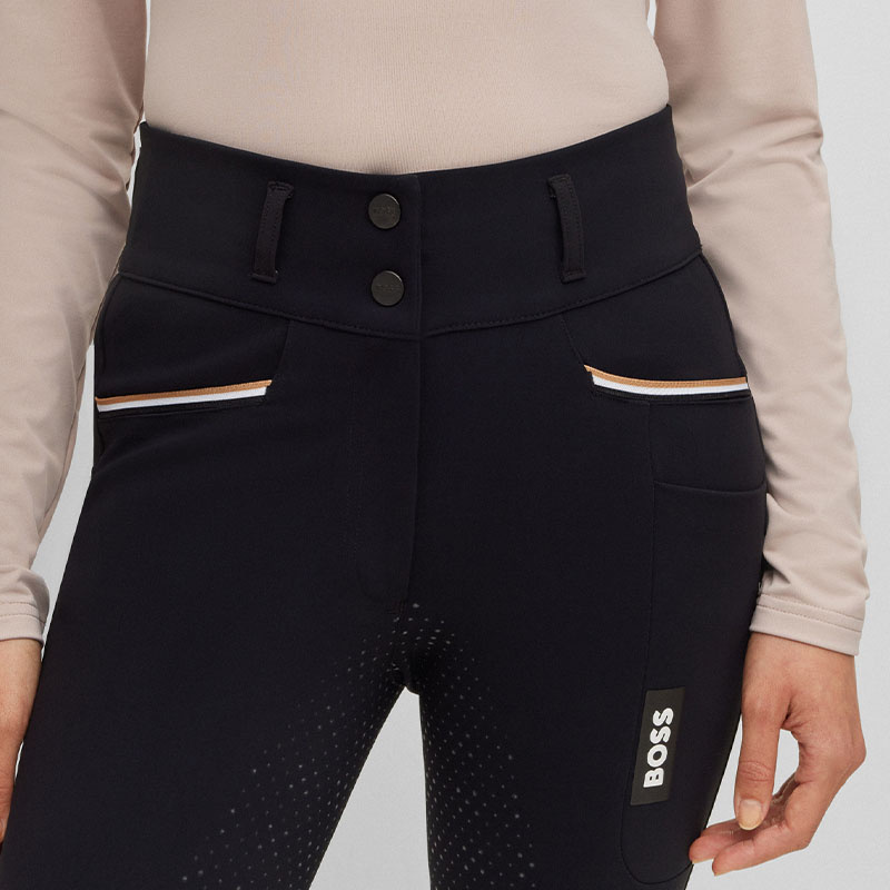 Reithosen Hailey Full Grip Schwarz