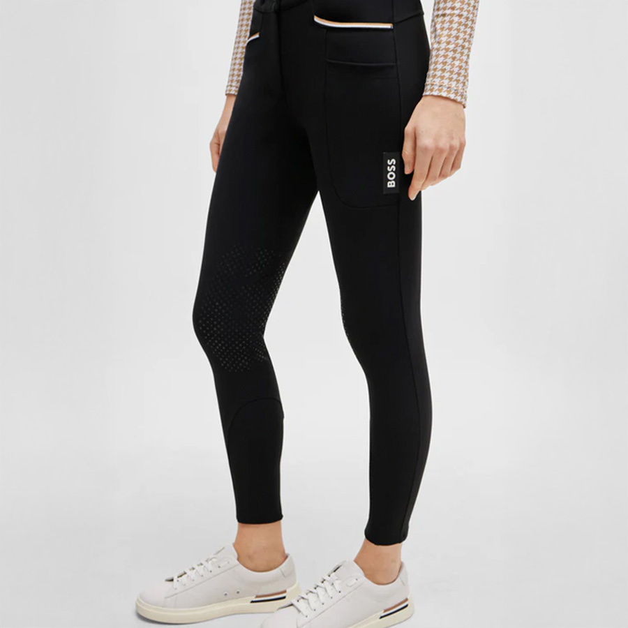 Reithosen Hannah Knee Grip Schwarz