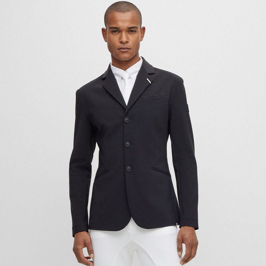 Herren Turnierjacke Allen Schwarz