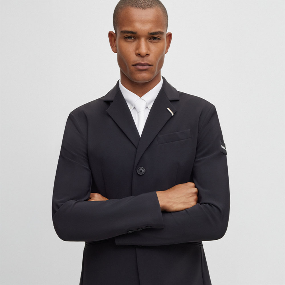 Herren Turnierjacke Allen Schwarz