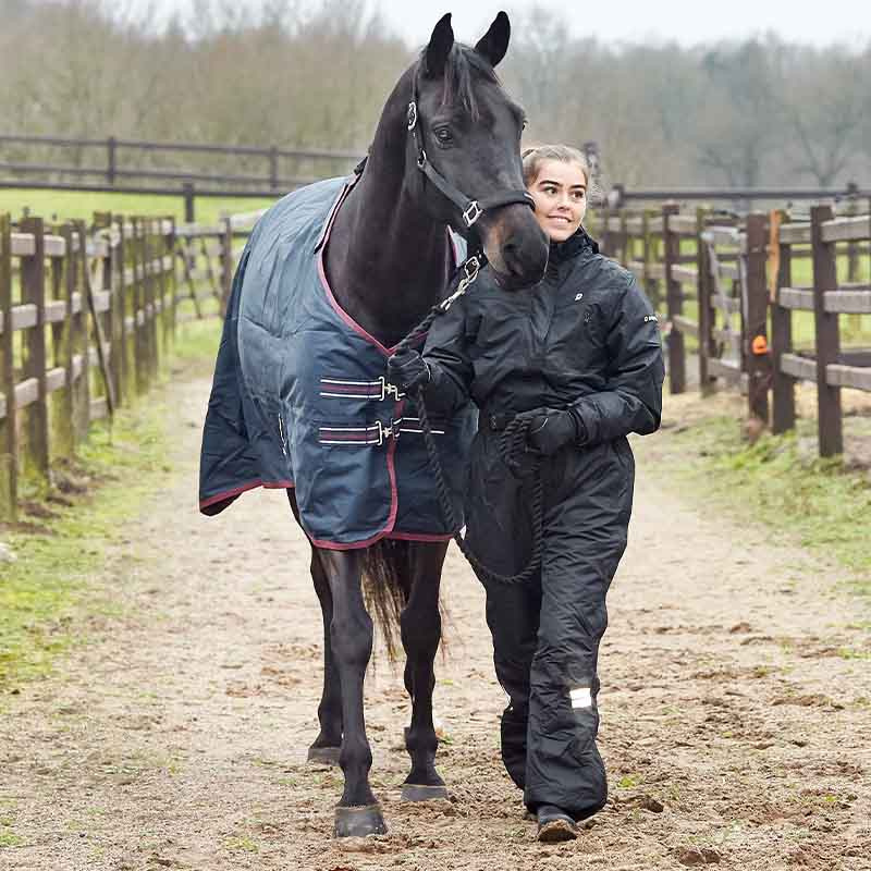 Reitoverall Quebec Schwarz