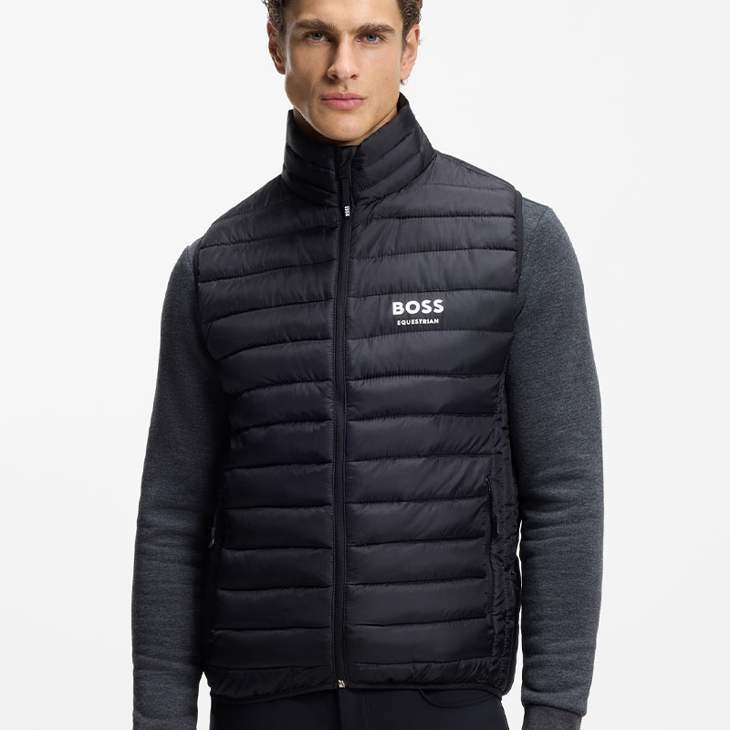 Reitweste Monza Unisex Schwarz