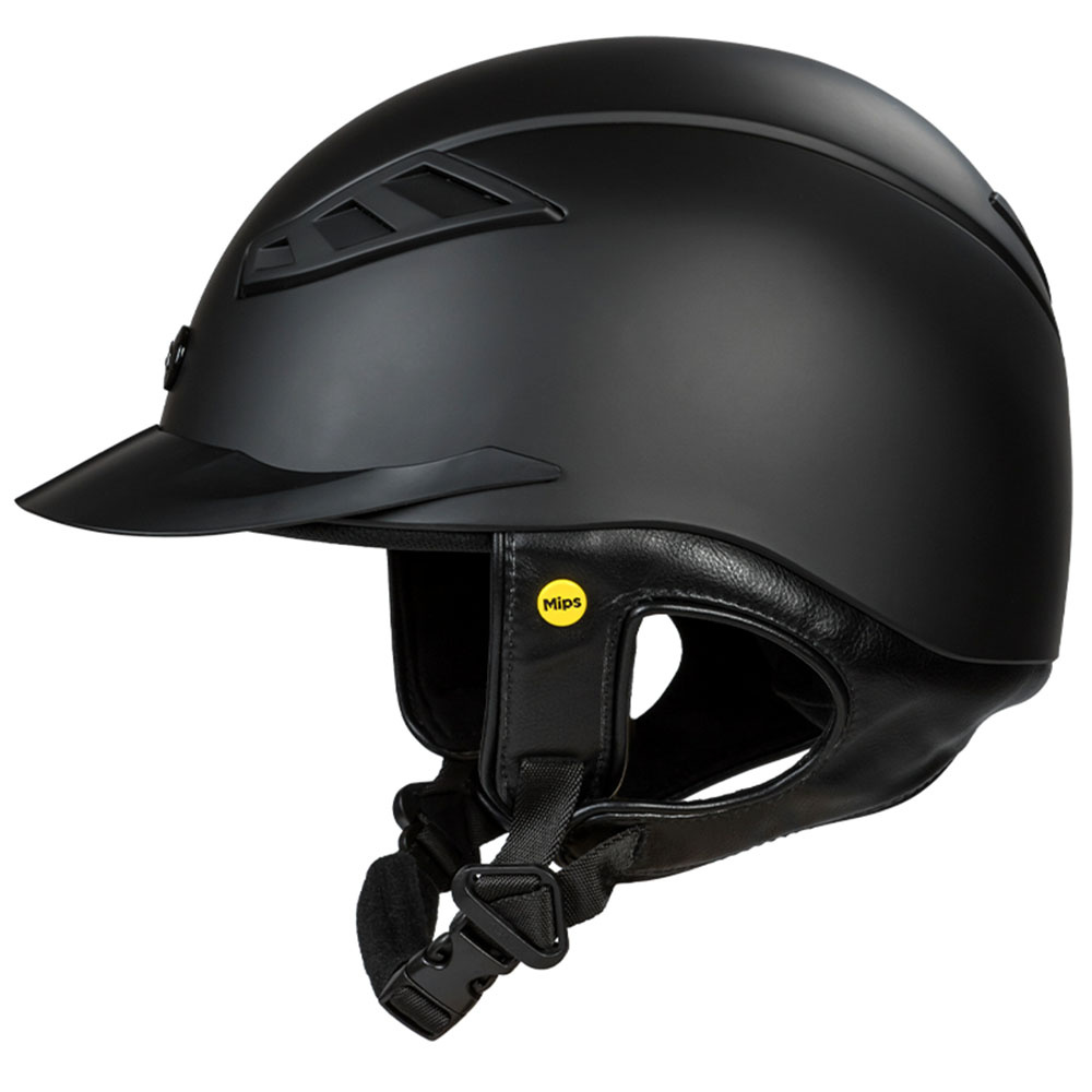 Reithelm MIPS Lynx II Smooth Top Schwarz