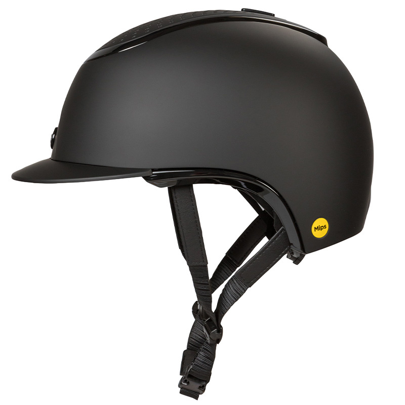 Reithelm MIPS Strixx Matte/Glossy Schwarz