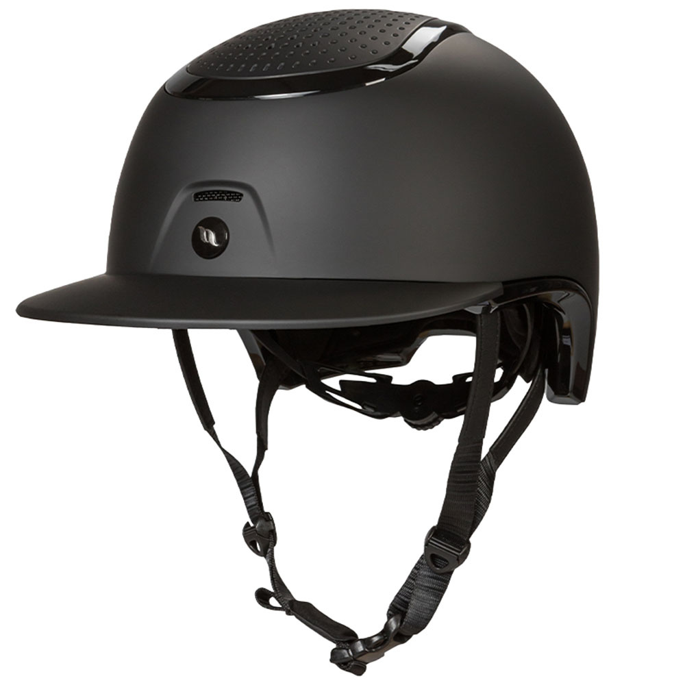 Reithelm MIPS Strixx Wide Peak Matte/Glossy Schwarz
