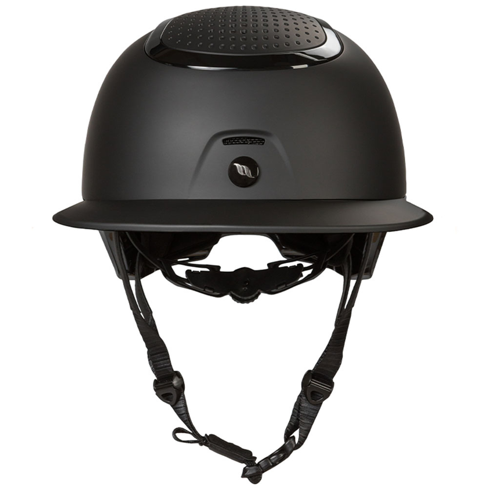 Reithelm MIPS Strixx Wide Peak Matte/Glossy Schwarz
