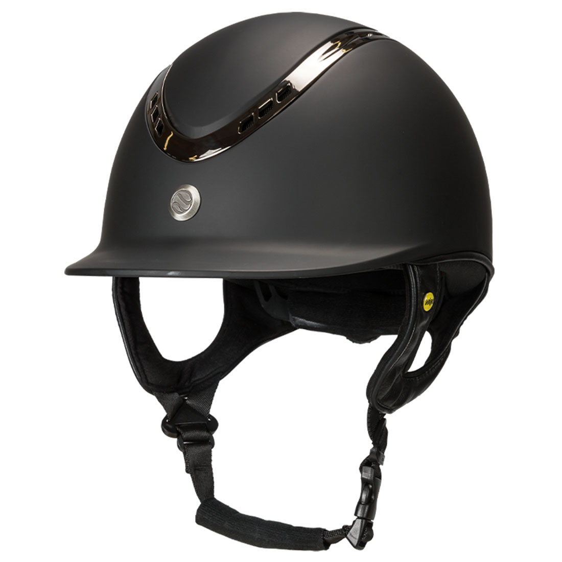 Reithelm EQ3 Pardus mit Schraube Smooth Top Schwarz