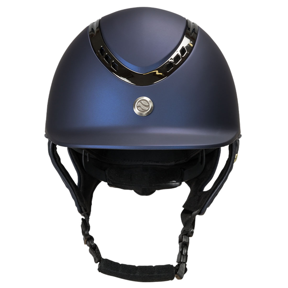 Reithelm EQ3 Pardus mit Schraube Smooth Top Marineblau