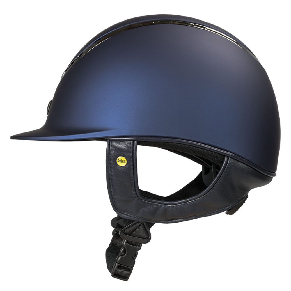 Reithelm EQ3 Pardus mit Schraube Smooth Top Marineblau
