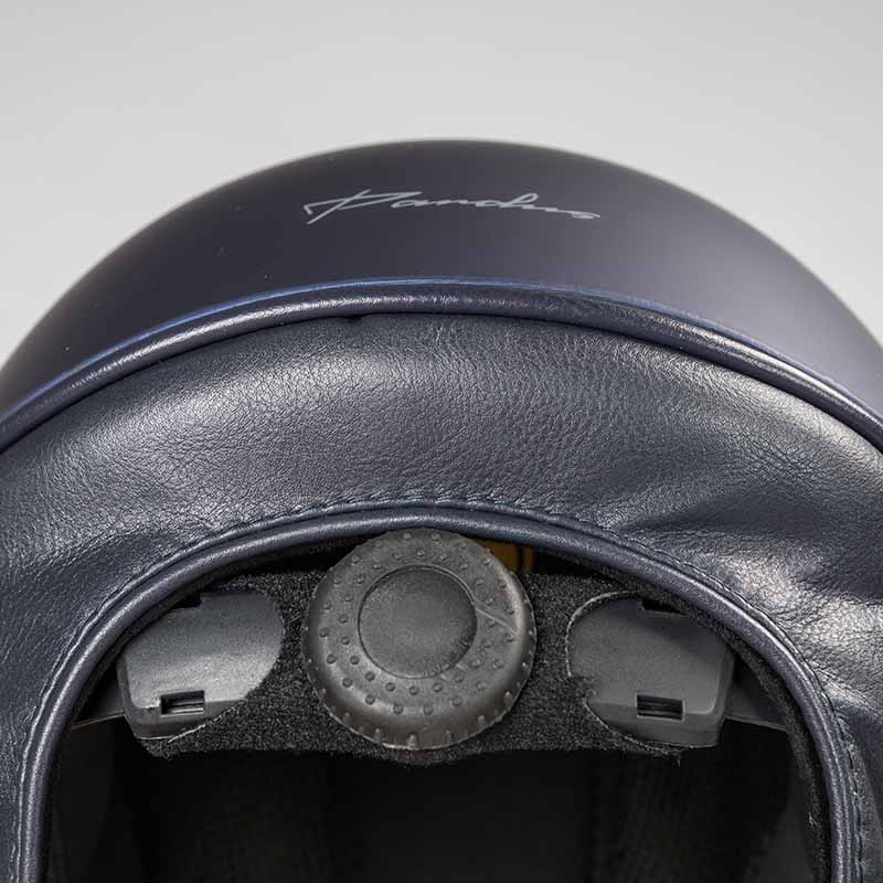 Reithelm EQ3 Pardus mit Schraube Smooth Top Marineblau