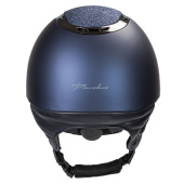 Reithelm EQ3 Pardus mit Schraube Smooth Top Glitzer Marineblau Sand Reithelm EQ3 Pardus mit Schraube Smooth Top Glitzer Marineblau Sand