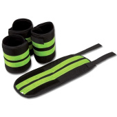Beinreflektoren Set 4-pack Schwarz/Gelb Beinreflektoren Set 4-pack Schwarz/Gelb