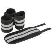 Beinreflektoren Set 4-pack Schwarz/Silber Beinreflektoren Set 4-pack Schwarz/Silber