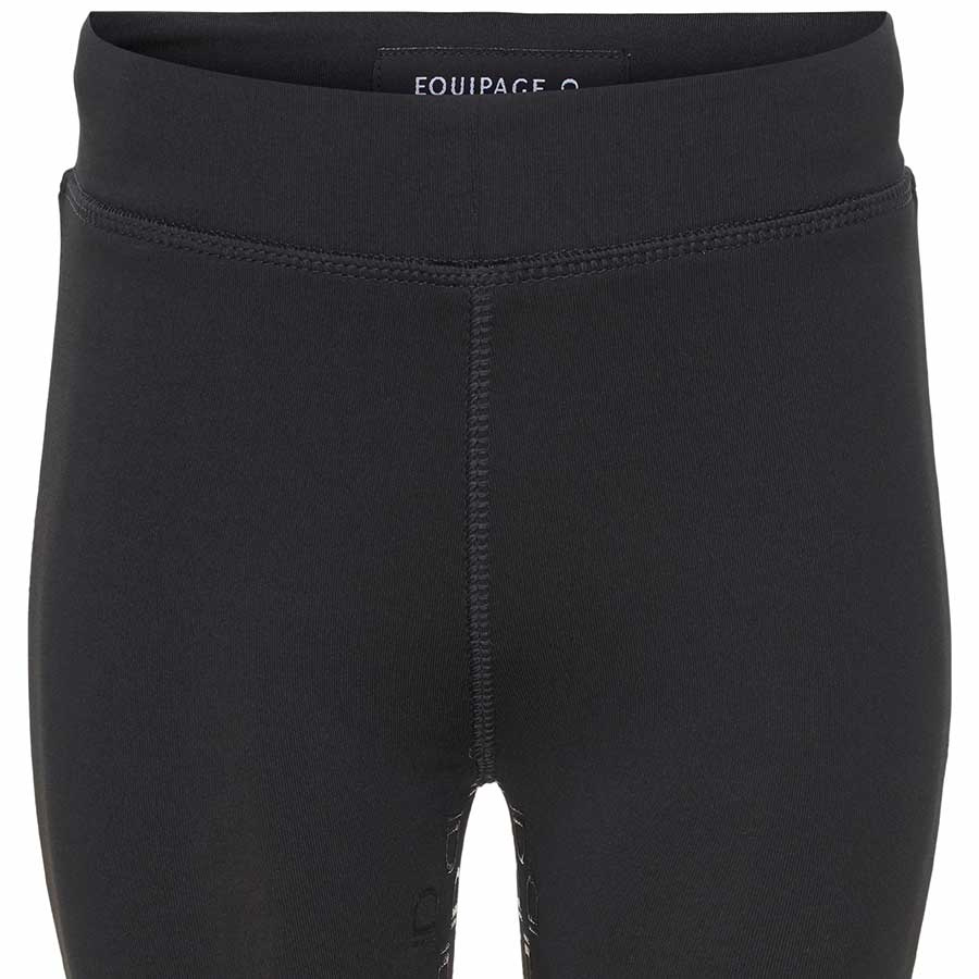 Reitleggins Dai Jr Vollbesatz Schwarz