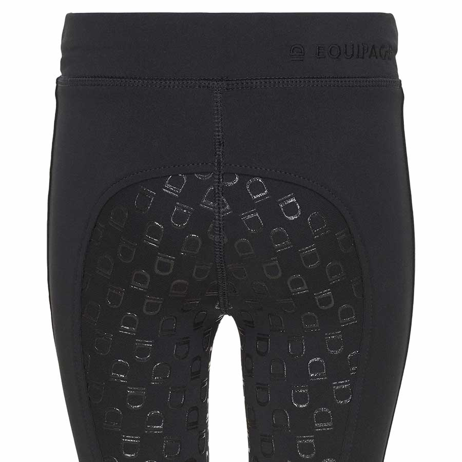 Reitleggins Dai Jr Vollbesatz Schwarz