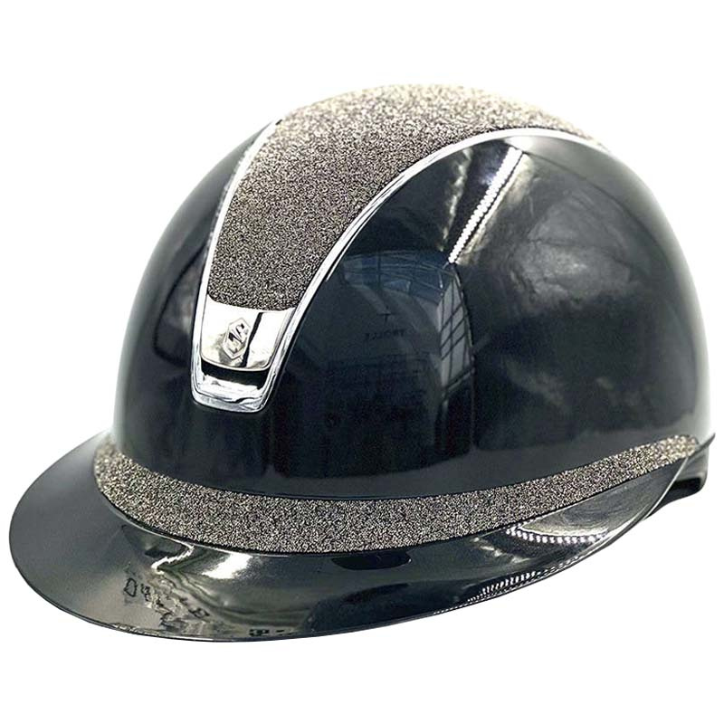 Reithelm Miss Shield 2.0 Glossy Chrome Crystal Fabric Metal Eclipse Schwarz