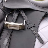 Steigbügelriemen Silverstar Schwarz/Silber Steigbügelriemen Silverstar Schwarz/Silber