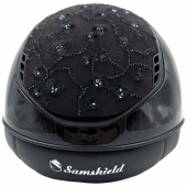 Reithelm Miss Shield 2.0 Glossy Cherry Blossom Matt Trim Schwarz Reithelm Miss Shield 2.0 Glossy Cherry Blossom Matt Trim Schwarz