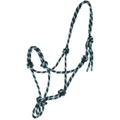 Knotenhalfter Knotted Schwarz/Blau Knotenhalfter Knotted Schwarz/Blau