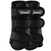 Arbeitsgamaschen Allround Front Schwarz Arbeitsgamaschen Allround Front Schwarz