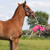 Pferdespielzeug Einhorn aus Leder ECO Rosa