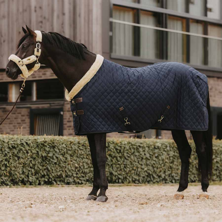 Turnier-/Stalldecke 160g Marineblau
