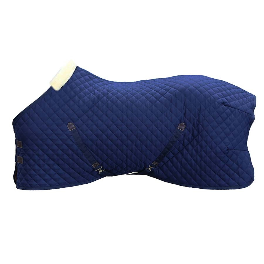Stalldecke 400g Marineblau
