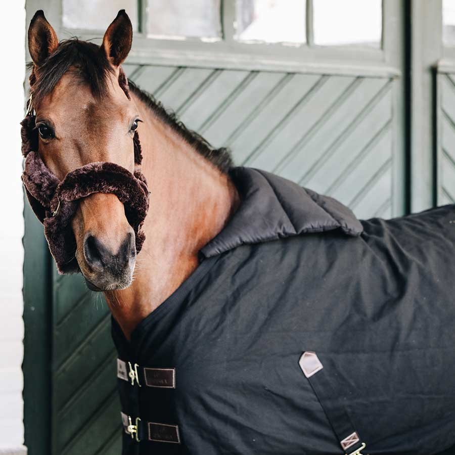 Schulterschutz Horse BIB Sommer Schwarz Voll