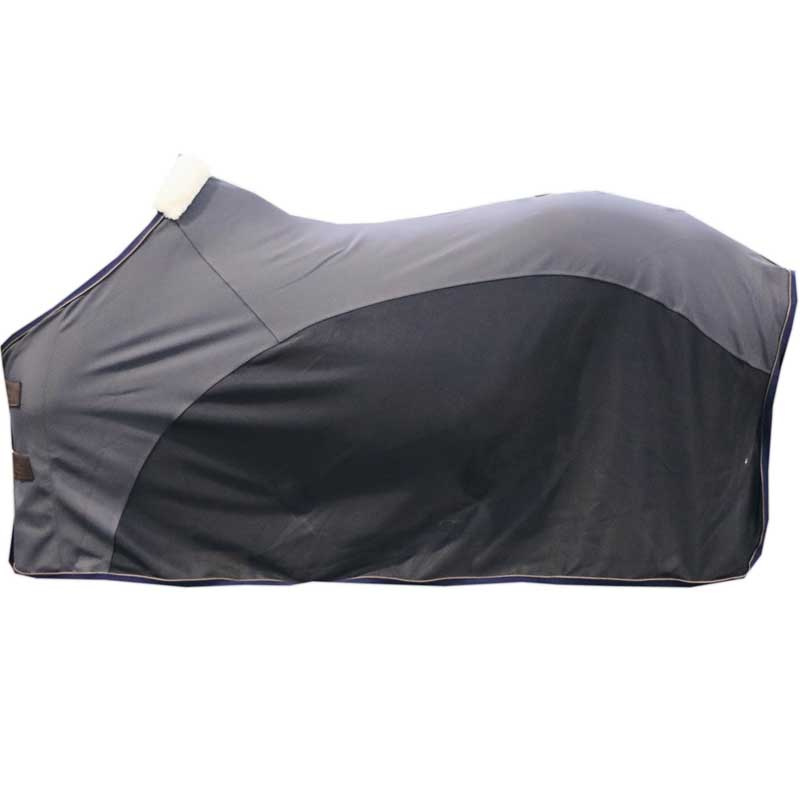Abschwitzdecke Softshell Marineblau