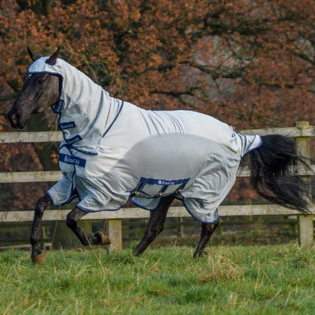 Fliegendecke Sweet-itch X Light Silber