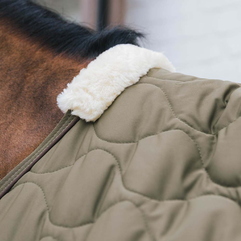 Transport Decke Combo Cooler Fleece Grün