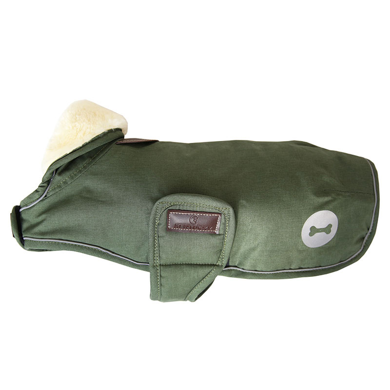 Hundemantel Waterproof 300g Olivgrün