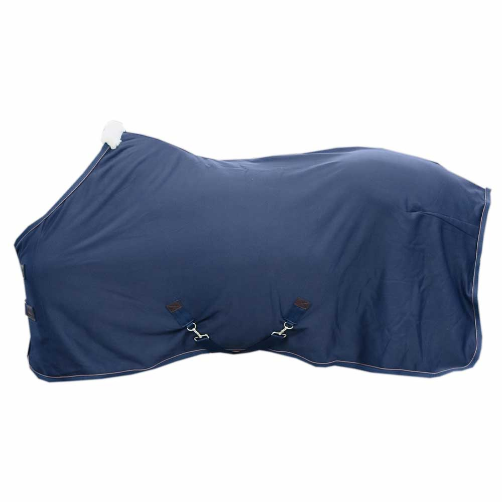Abschwitzdecke Fleece Marineblau