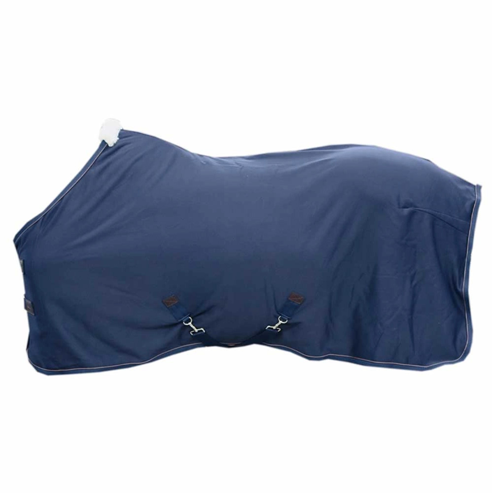 Abschwitzdecke Fleece Winzig Marineblau