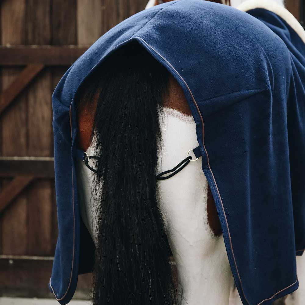 Showdecke Heavy Fleece Marineblau