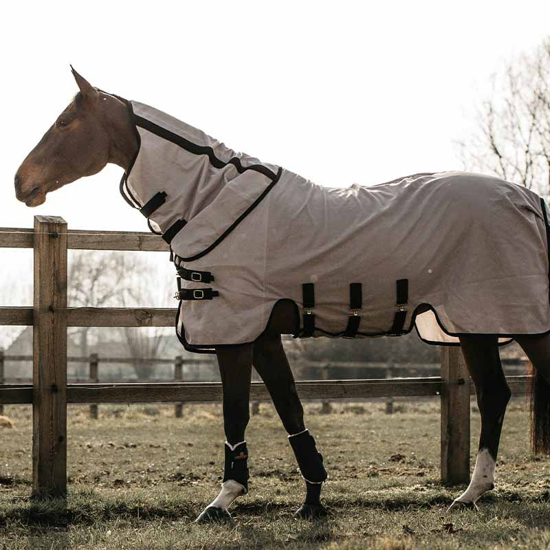 Fliegendecke Mesh Beige