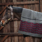 Fleece-Decke Heavy Square Fishbone Bordeaux Fleece-Decke Heavy Square Fishbone Bordeaux