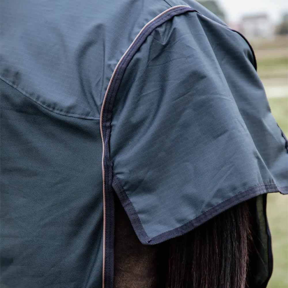 Regen- und Fliegen Decke Waterproof Combo Marineblau